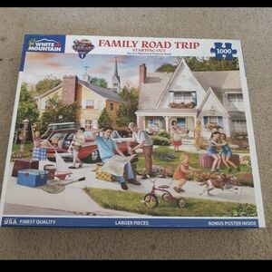 White Mountain 1000 Pc.puzzle